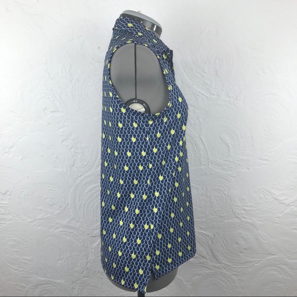 Peter Millar Navy/neon print UPF 50 wickin… - Picture 4 of 5